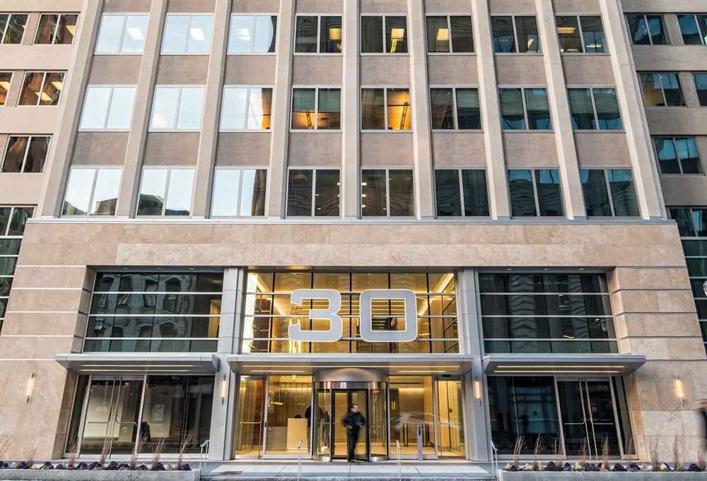 Rubenstein And Onyx Sell Improved And Leased-Up 30 Montgomery For $101M