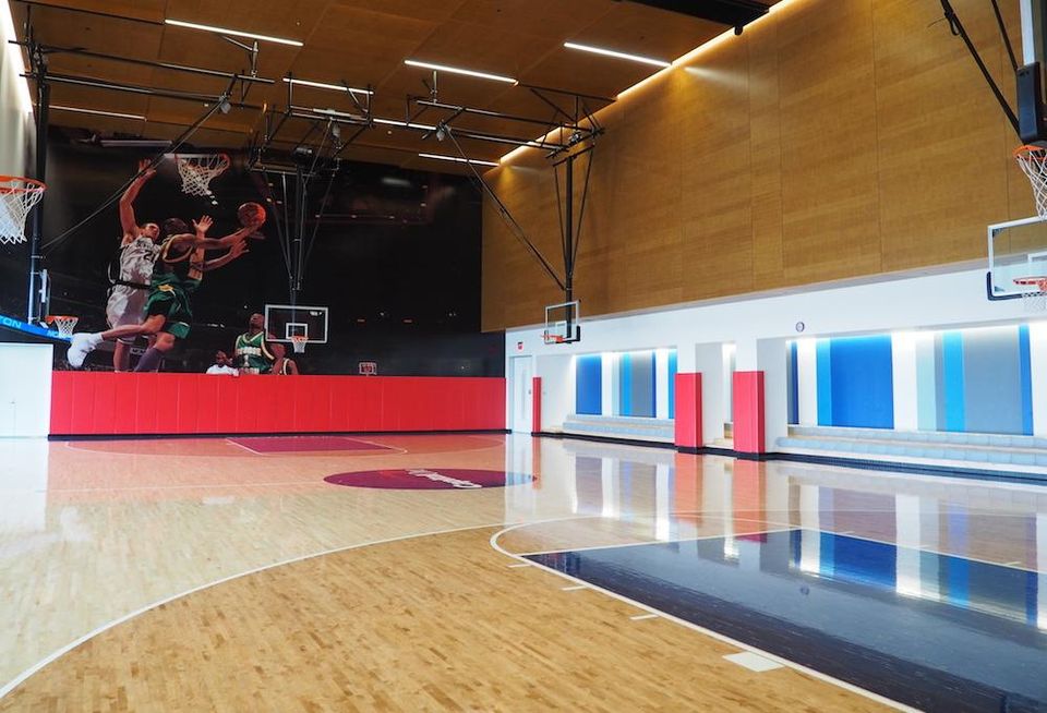 Capital One HQ basketball court