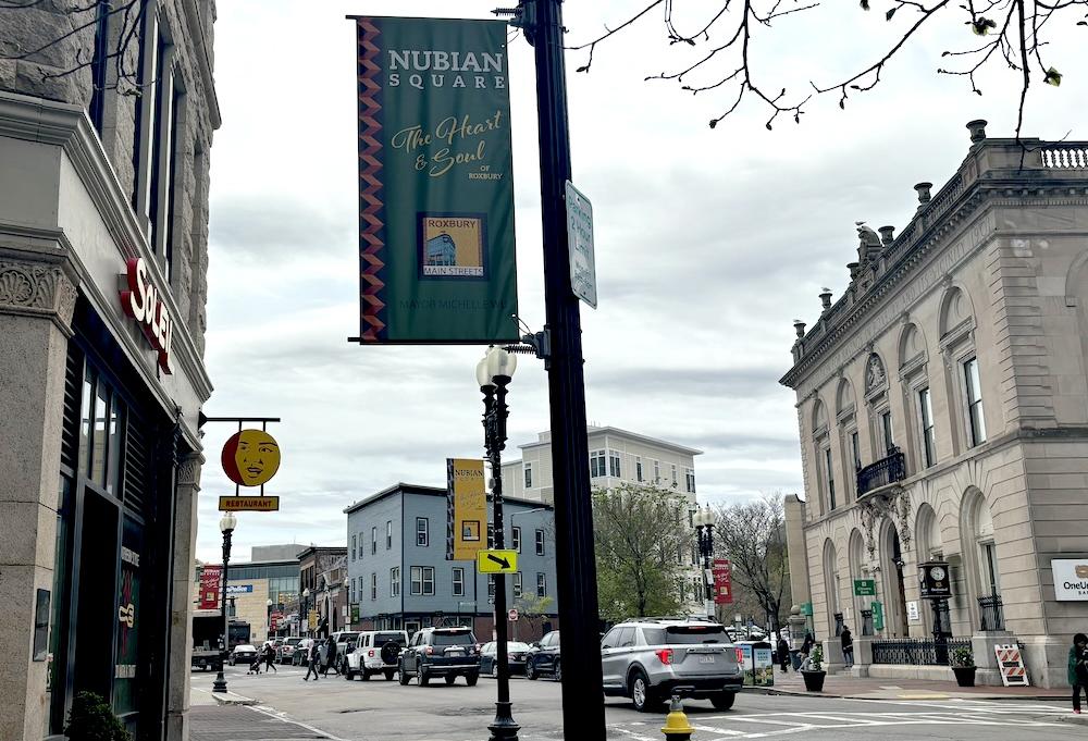 Roxbury's Nubian Square, envisioned by some leaders as Boston's new "Black Wall Street," is preparing for a wave of development. 