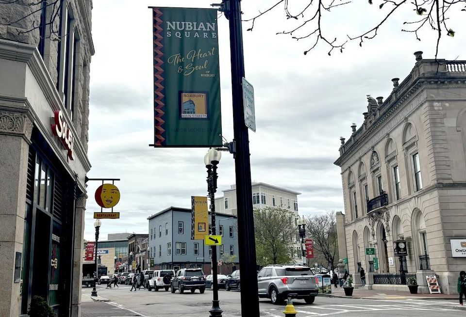 Roxbury's Nubian Square, envisioned by some leaders as Boston's new