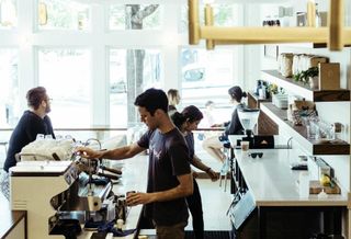 Craftwork Coffee Co. in Fort Worth, Magnolia location 