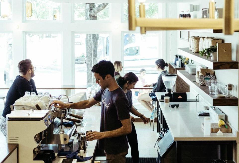 Craftwork Coffee Co. in Fort Worth, Magnolia location