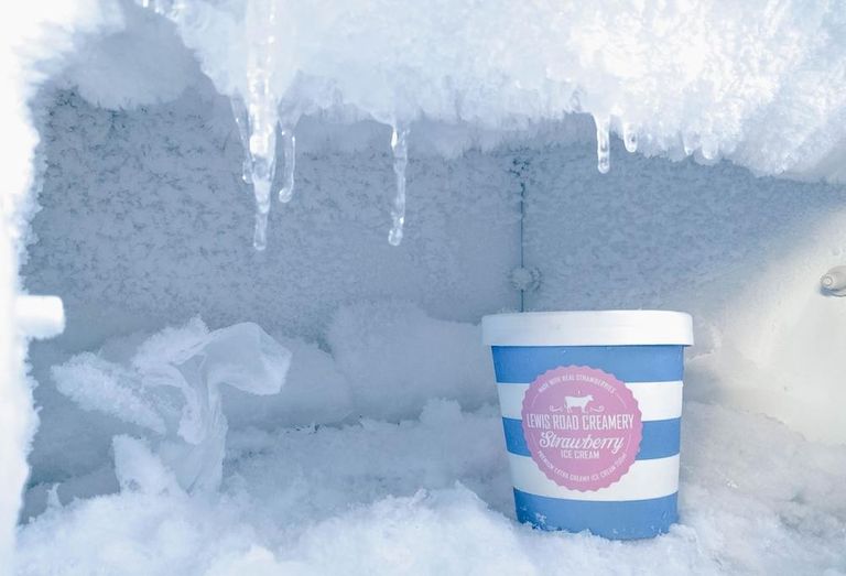 freezer cold storage ice cream