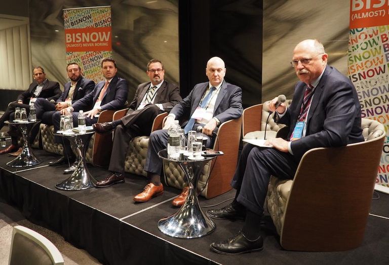 Miles & Stockbridge's Jerome Breed, DMPED's Jonathan Kayne, Baker McKenzie's Dan Cullen, Morris Manning & Martin's Matthew Peurach, Develop's Steve Glickman and CohnReznick's Ira Weinstein