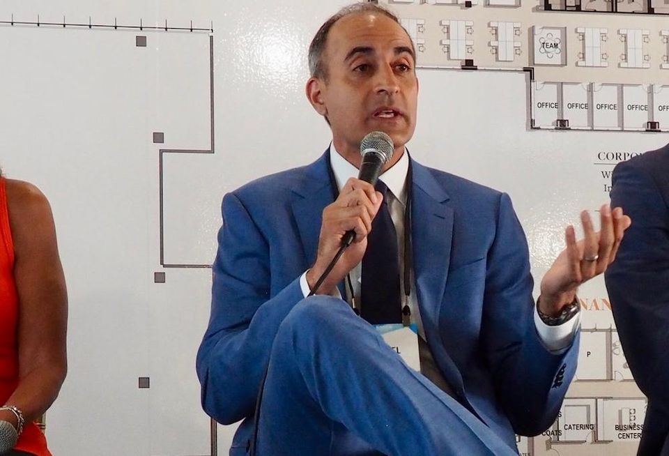 EJF Capital's Asheel Shah, then with Kettler, on a 2019 Bisnow event.