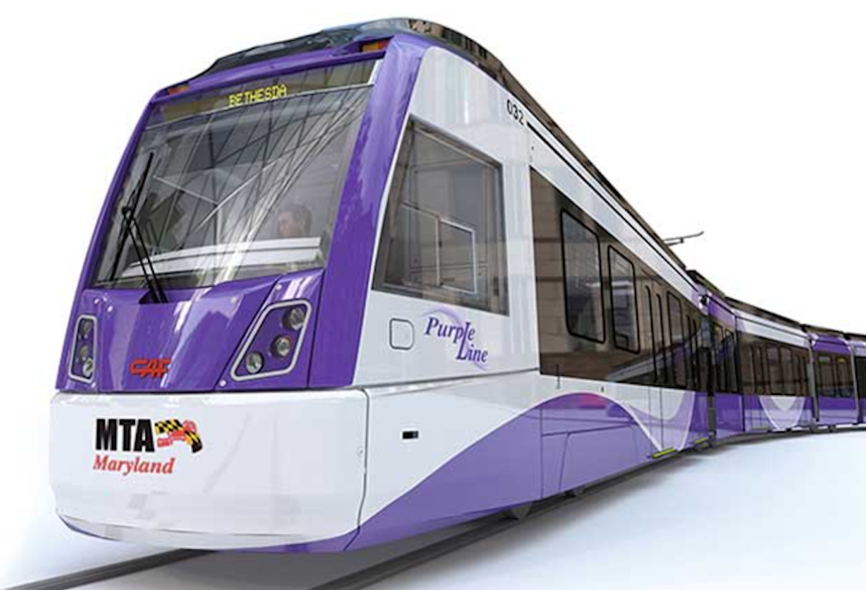 Purple Line rendering