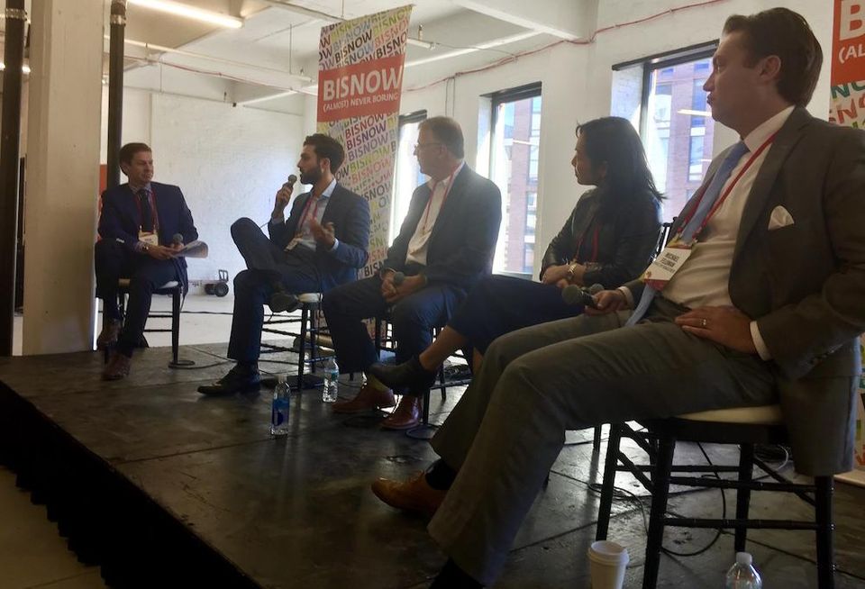Tarter Krinsky & Drogin Partner David Pfeffer, Meridian Capital Investment Sales Director Richard Velotta, Rose Associates Chief Development Officer Jim Hedden, Forest City Ratner Executive Vice President Susi Yu and Choice N.Y. Management co-founder Michael Feldman