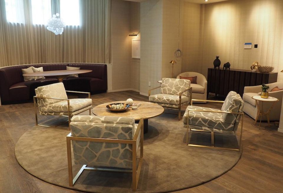 JBG Wardman Tower clubroom