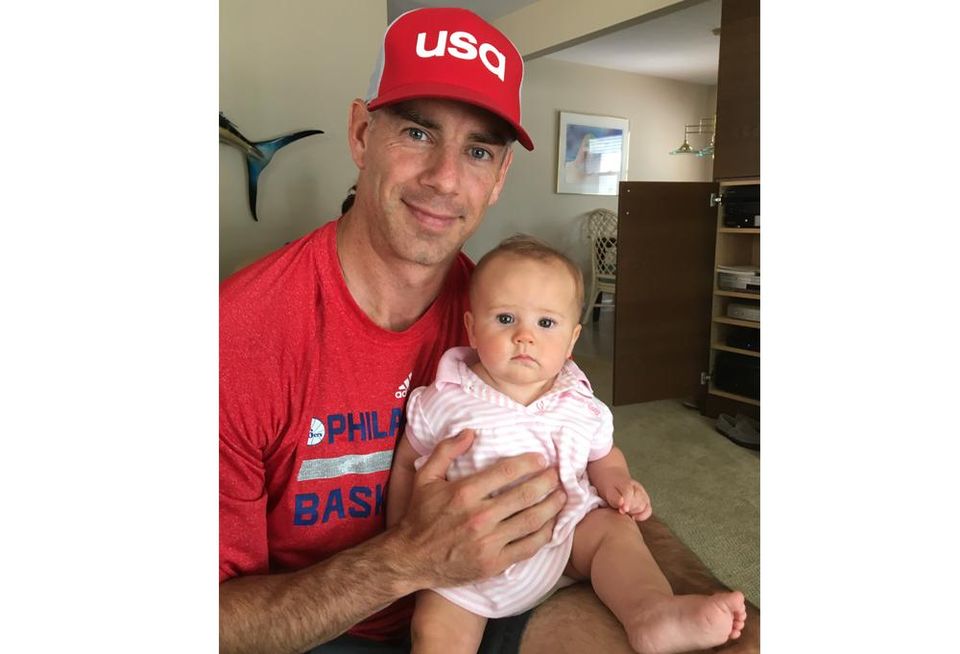 Core Spaces director of acquisitions Brian Thompson and his niece, Parker Jane
