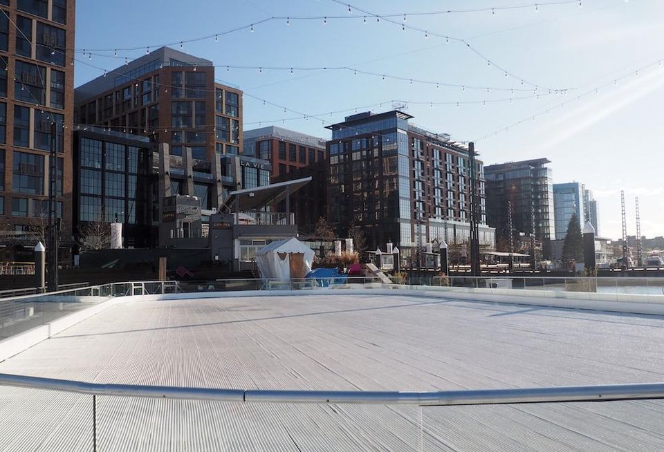 The Wharf ice rink