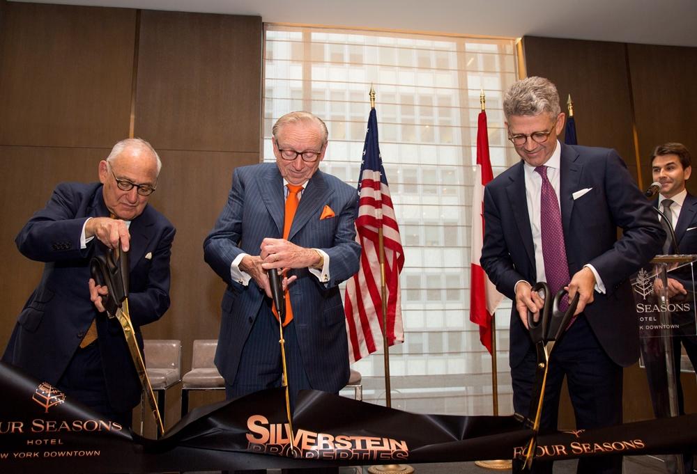 Larry Silverstein Opens Four Seasons Hotel Downtown
