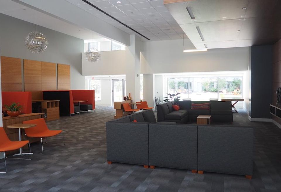 The club room in Modern at Art Place
