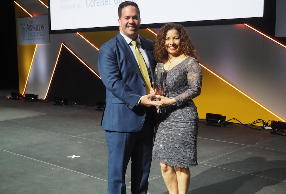 CBRE's Peter Van Emburgh and Kaiser Permanente's Lorena Gonzalez