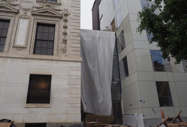 Ampeer Patterson Mansion and new building connection