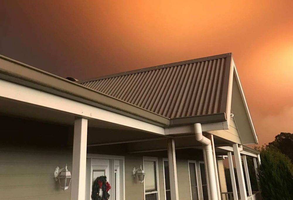 Fires across Australia have turned skies blood red.