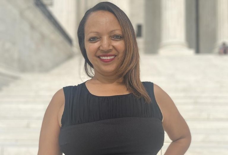 Women at Work founder Sosena Desta. 