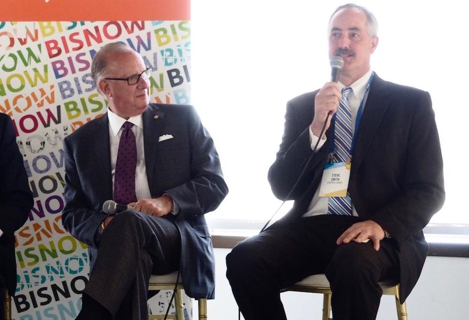 EagleBank CEO Ron Paul and Cooper Cary Principal Steve Smith