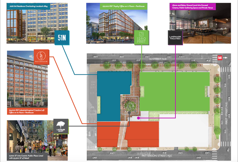 Lacebark Alley site plan
