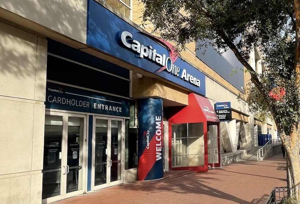 Capital One Arena has hosted Wizards and Capitals home games since 1997.