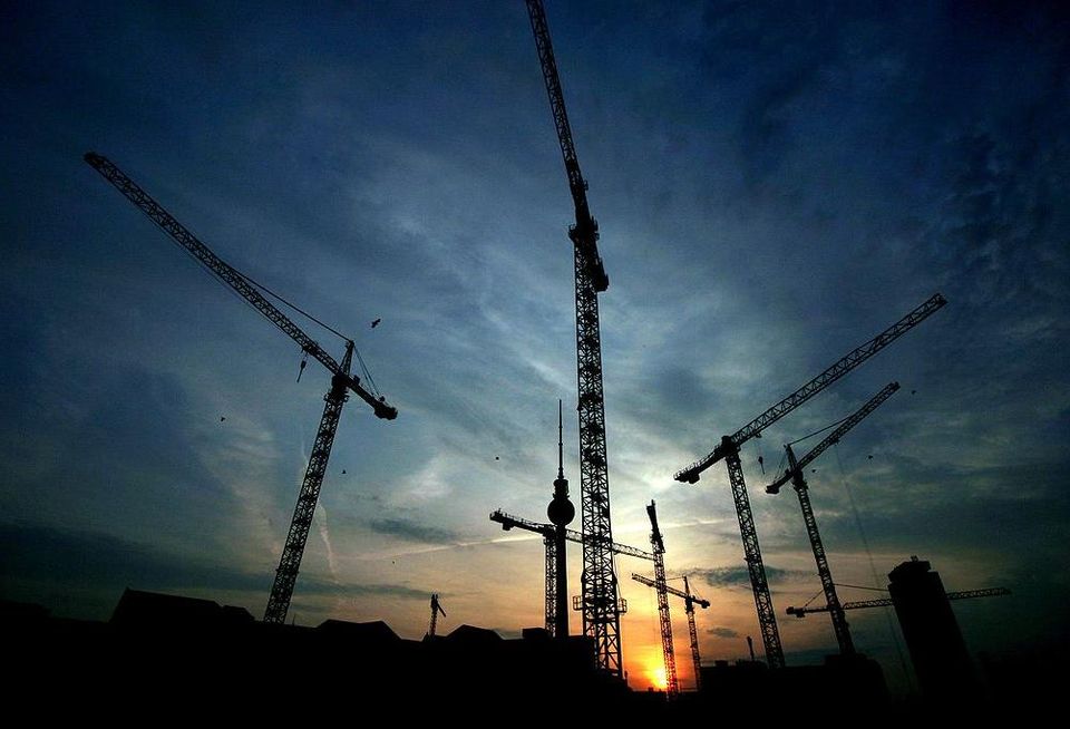 construction, cranes