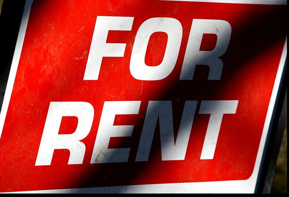 Rent sign