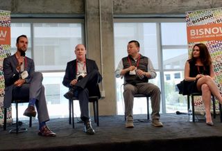 CBRE Advisory & Transaction Services David Freitag, Lincoln Property Company SVP Kent Handleman, Olive Hill Group Vice President, Corporate Development Tim Lee and Cypress Equity Investments CFO Alla Sorochinsky were panelists at Bisnow's Silicon Beach 2018: What's Next For LA's Growing Tech Sector?  event at The Bluffs at Playa Vista.