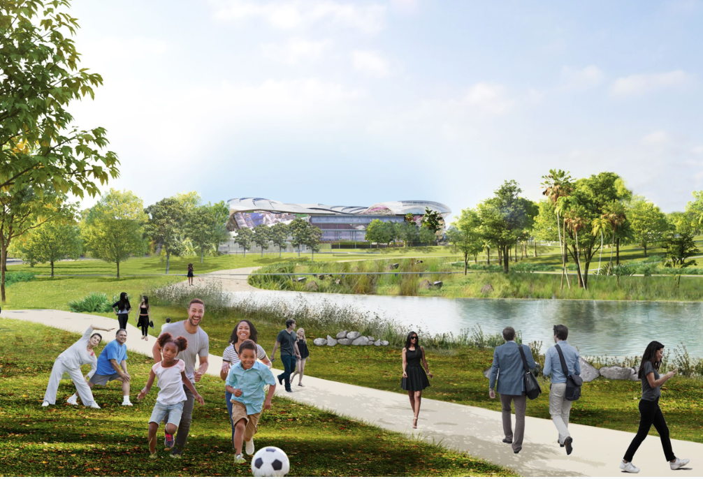 An Updated Rendering Of Miami Freedom Park.