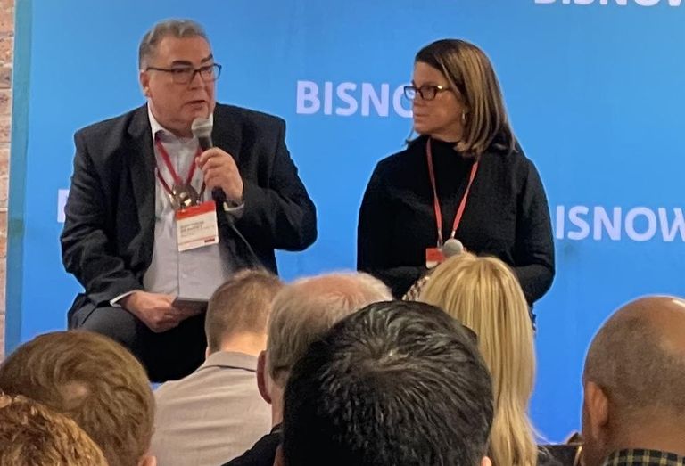Matthew Beaudet at Bisnow's Chicago 2023 Outlook event
