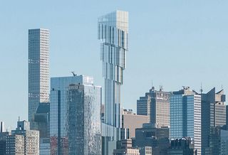 A rendering of The Torch at 740 Eighth Ave.