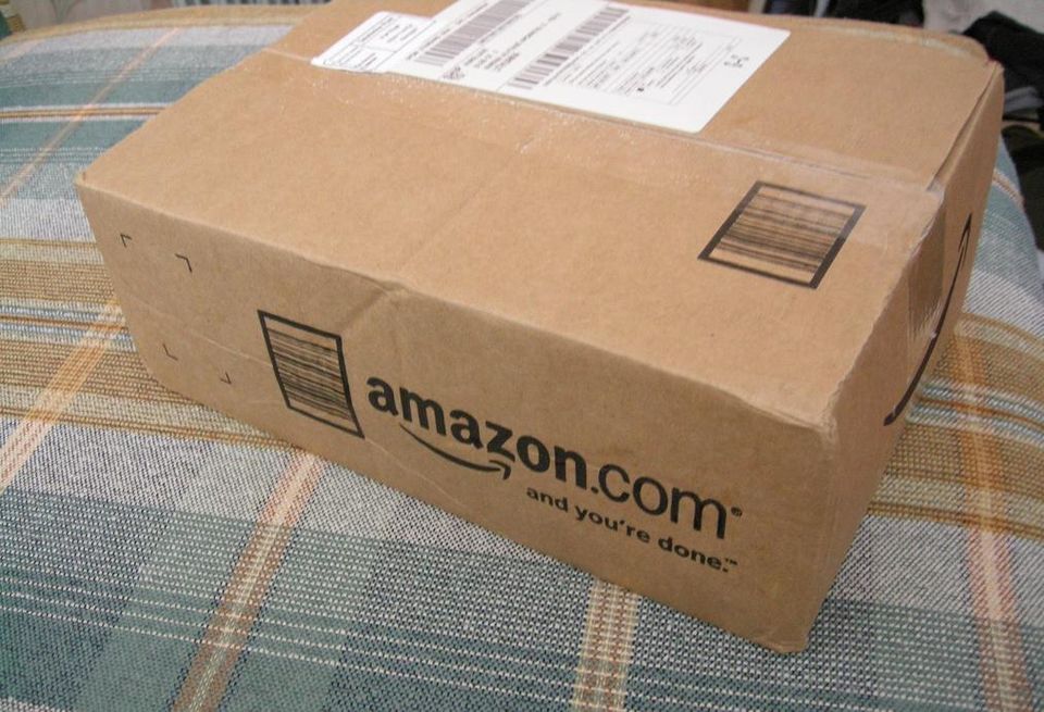 e-commerce package, Amazon return