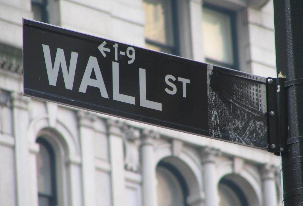 Wall Street Sign 