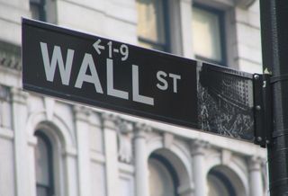 Wall Street Sign 