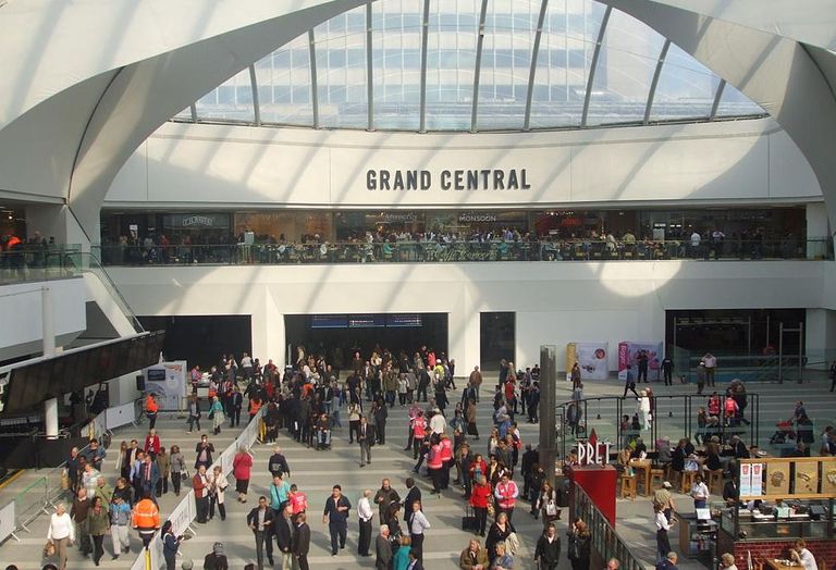 Grand Central retail shopping Birmingham