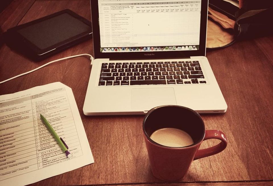 Working from home laptop