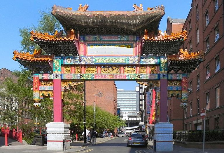 Manchester Chinatown Chinese China Arch