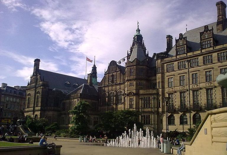 Sheffield Town Hall, England
