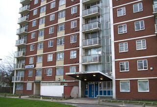 Birmingham public housing council flats