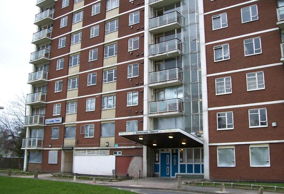 Birmingham public housing council flats