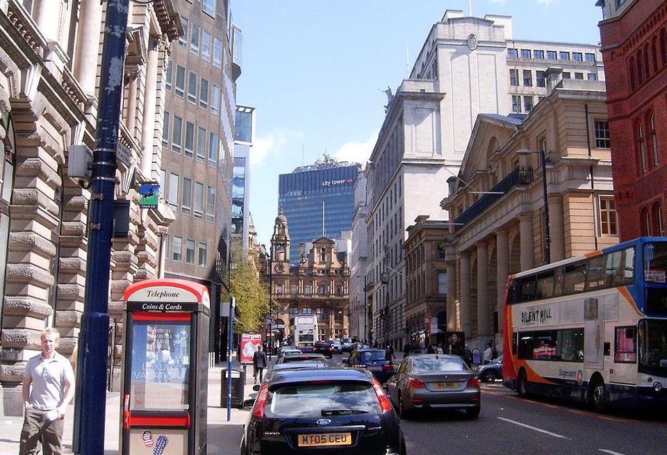 King Street, Manchester, heart of the Square Half Mile historic office district