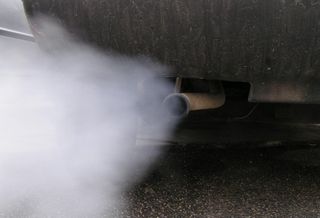 smog car auto exhaust fumes