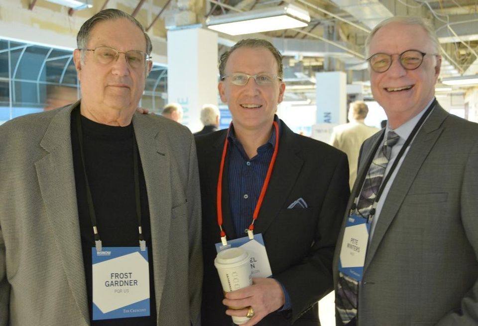 PQR's Frost Gardner, PegasusAblon principal Mike Ablon and Page's Pete Winters