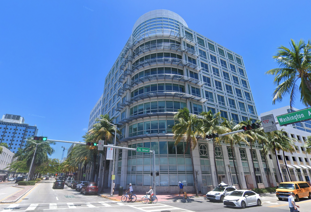 The Lincoln Place office building in Miami Beach.