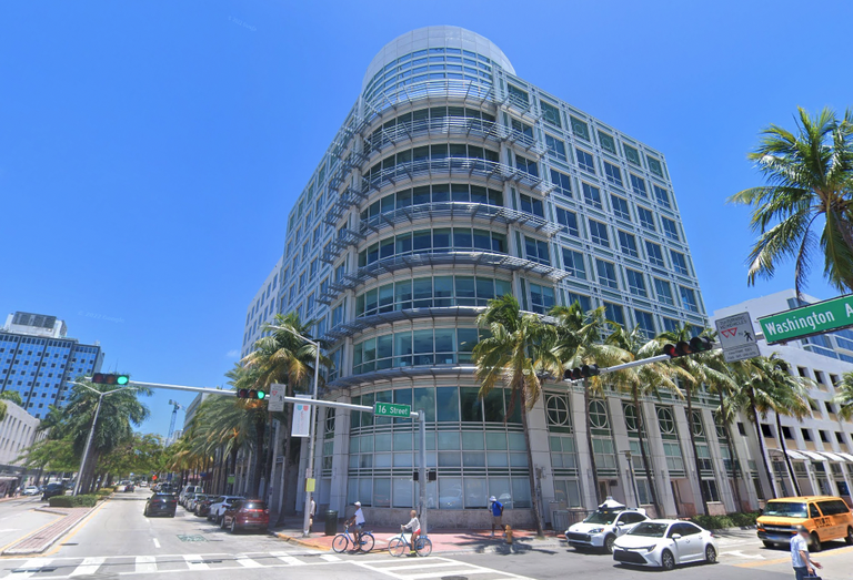 The Lincoln Place office building in Miami Beach.