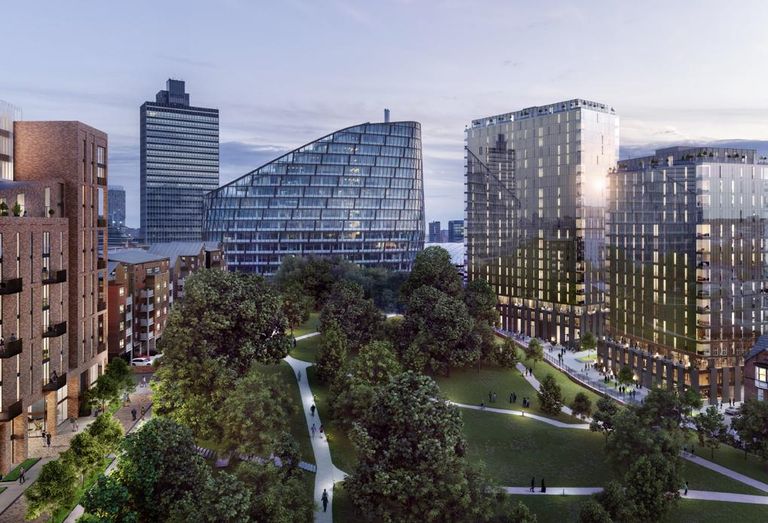 Angel Meadows Manchester developed by Far East Consortium