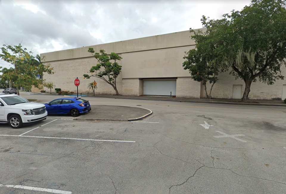 The former Sears department store in the Town Center at Boca Raton.