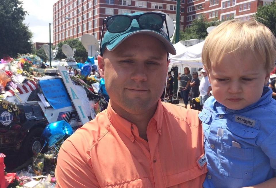 John Bielamowicz and son