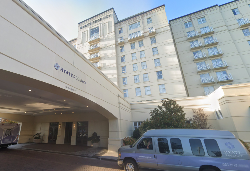 A Hyatt Regency hotel in Hauppauge, New York. 