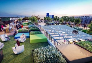 Seritage Growth Properties and Newport Beach-based Invesco Real Estate has begun construction on the 100SK mixed-use The Mark 302, a former Sears building.
