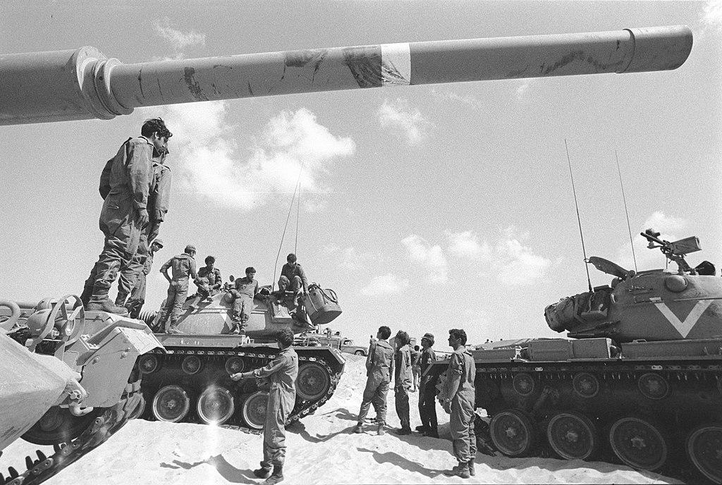 The 1973 Yom Kippur War, the starting point for the 1973-75 crash.