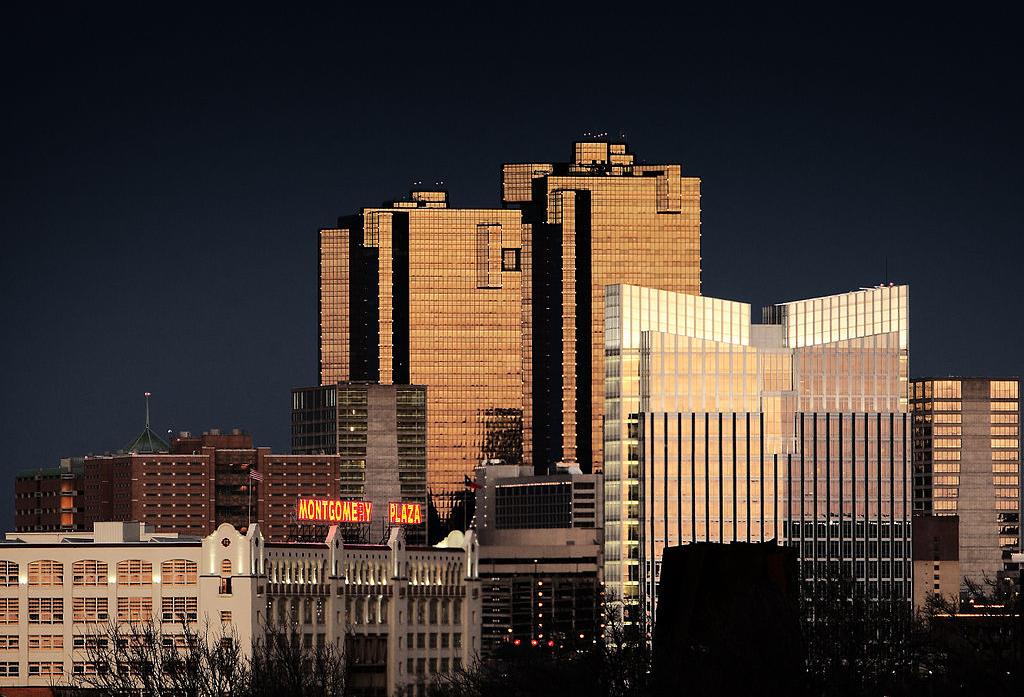 Fort Worth at sunset
